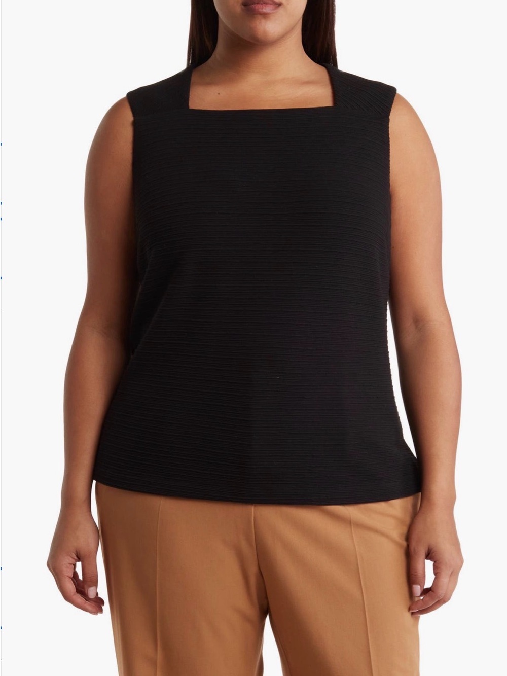 T Tahari Textured Tank
